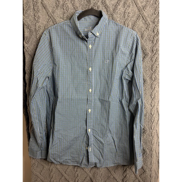 Vineyard Vines Other - Vineyard Vines Boys On-The-Go brrr Long Sleeve Button Down Size XL (18)